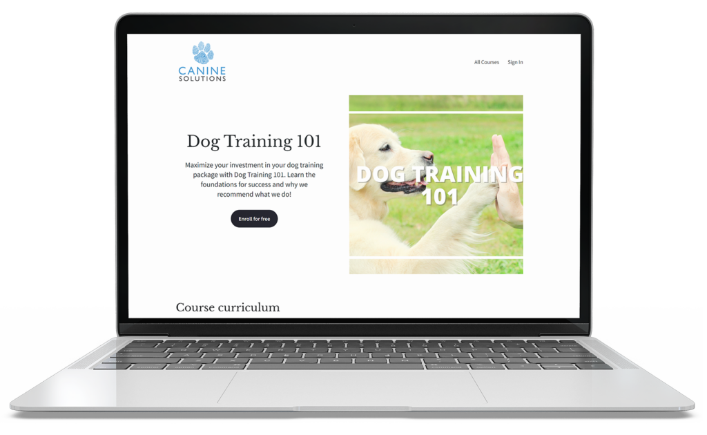 Dog Training 101 Preview Image